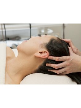 ヘッドスパで癒されたい