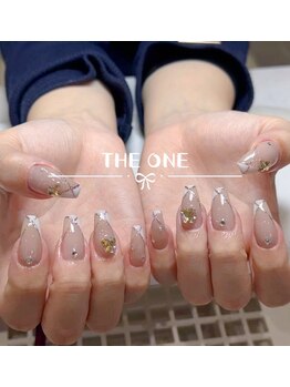 エイティーンパーセントネイル(18%ネイル)/シンプルキレイめ/ワンホン