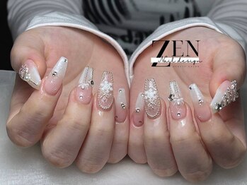ゼン ネイル デザイン 池袋(ZEN NAIL DESIGN)/* 長 さだしやり放題×つけ放題