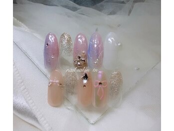 ティーエヌ 八王子店の写真/《華やかでお得な夏ネイル》お値段以上の上質な夏ネイルDが全員オフ無料で￥6300！
