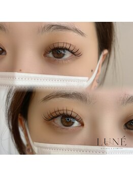 LUNEの写真/LEDマツエク変更可能！パッチリ華やかなボリューム目元へ♪持続力と存在感を兼ね備えた憧れの目元に