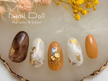ネイルドール(Nail Doll)/オレンジニュアンス