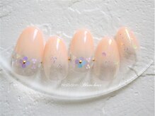 ネイルサロン ブランシュール(Nail Salon Blancheur)/ふわキラお花グラデーション