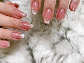 マグネットグラデーションネイル