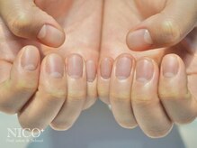 ニコプラス(NICO+)/自爪育成(自爪風仕上げ)