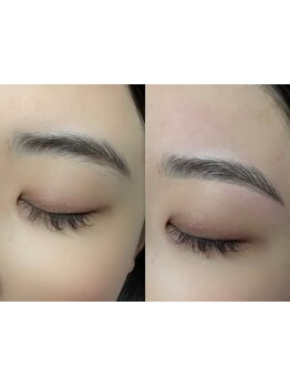 アイブロウメニューがあるサロン