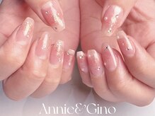 アニーアンドジーノ ヒヨシ(Annie&Gino hiyoshi)/キャンペーンネイル¥9220