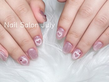 ジュライ(July)/ハートマグネット