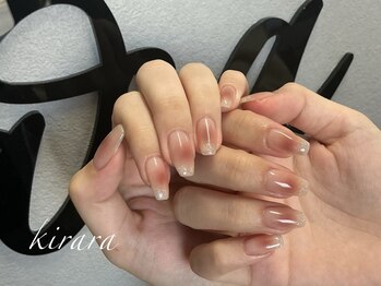 春/チークネイル