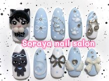 ソラヤ(Soraya)/オーダーチップ/痛ネイル/3D