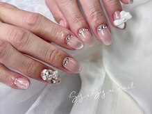 ネイルアンドアイラッシュ シシュ なんば本店(nail&eyelash SyiSyu)/マグネットフレンチ