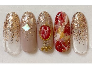 ディーネイル 京橋(D-nail)/34番　2019秋デザインコンテスト