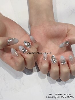 エムズスタイル ネイルバー(M's Style NAIL BAR)/guest nail