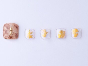 はあとねいる MEGAドン・キホーテ桐生店の写真/【群馬/桐生】おしゃれは足元から!カラーの種類が豊富&カラー変更OKで一律¥4400!鮮やかなネイルで気分UP♪