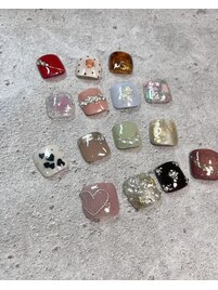 Foot 親指アート