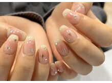 スワローネイルアイ(swallow nail eye)/韓国風チークネイル