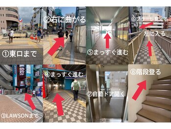 ユジュ ネイル(yju nail)/サロン道案内(駅直通)