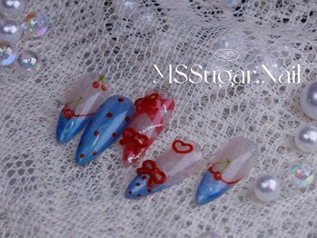 ミスシュガーネイル(MS Sugar Nail)/毎年人気♪冬のラブデザイン