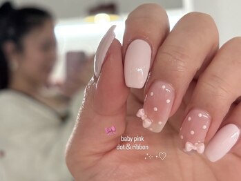 ノーヴェネイル 国分寺(nove.nail)の写真/指先で叶える韓国風トレンド！オフィスネイルも日常使いも、上品キレイな指先へ☆