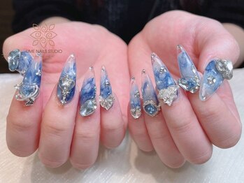 ウメネイルスタジオ(UME NAIL STUDIO)/長さだしやり放題×つけ放題