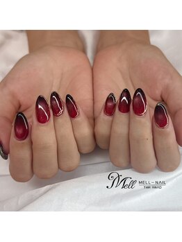 メルネイル(MELL-NAIL)/マグネット×グラデーション