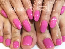 ネイルサロン べルフ(nail salon Verf)/オリジナルピンクネイル