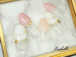 (712)ネックレス風丸フレンチ