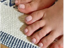 アトリエルリアン(Atelier Le Lien)/フット/グリッターグラデ