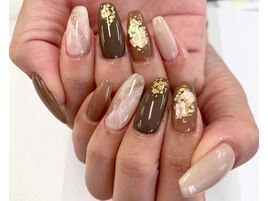 【松崎】秋ネイル