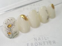ネイルフロンティア 吉祥寺(NAIL FRONTIER)/手描きマーガレット8980円～