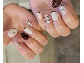 サトリネイルルーム 京橋店(Satoril nail room)/リボン♪