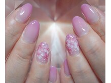 マジョラム ネイル(Marjoram Nail)/桜ネイルは安定の人気