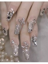 ピンキーネイル(Pinky Nail)/長さだし持ち込みデザイン