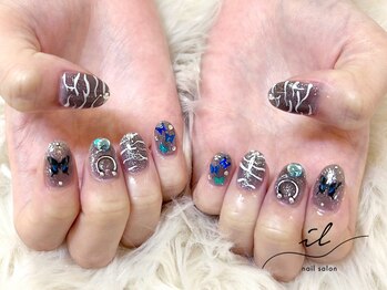 イル 京都河原町店/ゼブラネイル