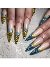 クロスネイル 渋谷店(CROSS nail)/ギラギラフレンチ