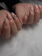 エミュ(e3mu)/フラッシュネイル　春ネイル