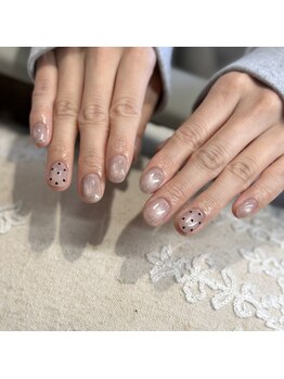 バグズ ヘアデザイン 桔梗が丘店(Baguz HAIR DESIGN)/シンプルネイルデザイン :中西