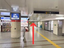 大阪難波駅/なんば駅直結の好立地！【マツエク×まつげパーマ×眉毛専門店 nicott lash 難波店】の道案内♪
