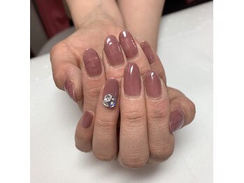 アイリッシュネイル 久屋大通店(Irish Nail)/マオジェル×ビジュー