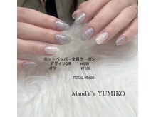 マンディーズ(MandY's)/フラッシュネイル/ミラーハート