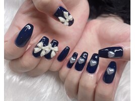 リボン×ハート