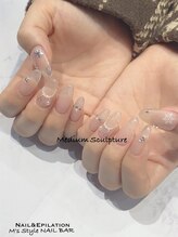 エムズスタイル ネイルバー(M's Style NAIL BAR)/guest nail