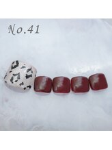 はあとねいる 渋谷三丁目店/フットネイル：No.41