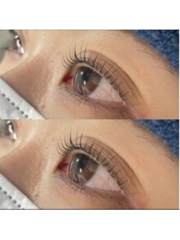 ビューティースペースラルジュヘアー(Beauty Space Large hair)/眉毛パーマ　コスメリフト