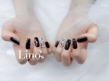 リノズネイルサロンプラス(Lino's Nail Salon +)/マグネットシンプルネイル☆