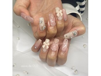 サロンドウイ(salon de OUI)/リボンとキルティング