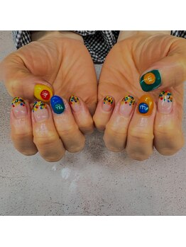 サロンドティス 学芸大学(salon de tis)/バレンタインネイル