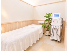 エスポワール ビューティ(Espoir beaute)の雰囲気（完全にお一人様貸切。さらに個室の施術ルームがあります。）