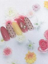 ネイルサロン&スクール ジーナ(GINA)/4月定額　スプリングアート　