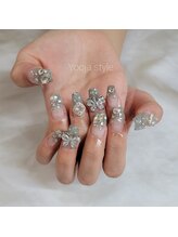 ユジャスタイル(Yooja style)/キラキラストーンネイル